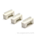 Conector del encabezado de la oblea de tono de 2.0 mm recto